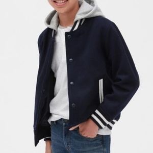 Gap wool boys varsity jacket